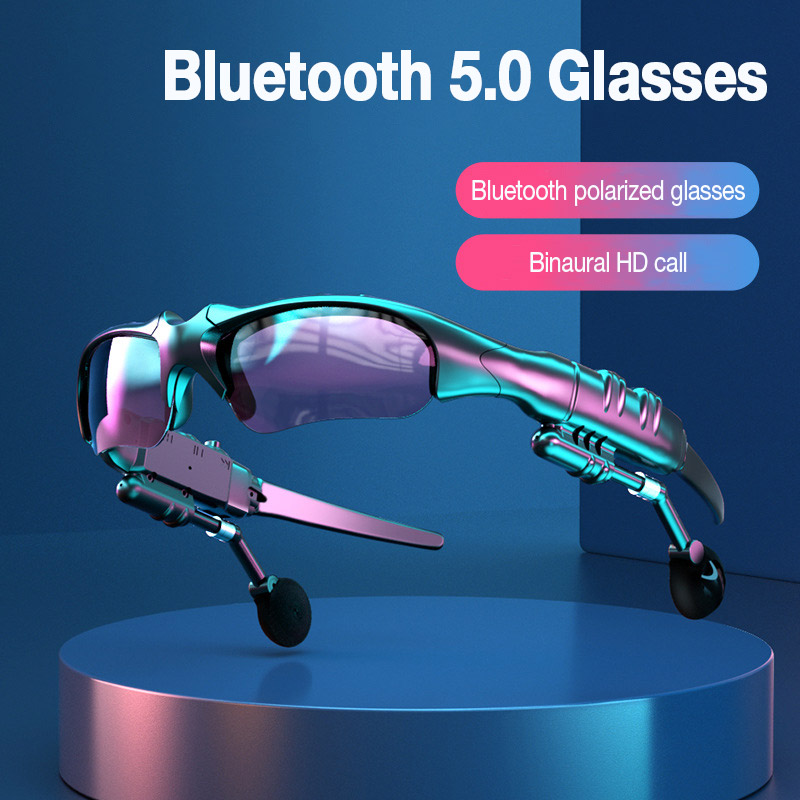 Outdoor Sport Glasses - 5.0 سماعات ستيريو سماعة رأس لاسلكية