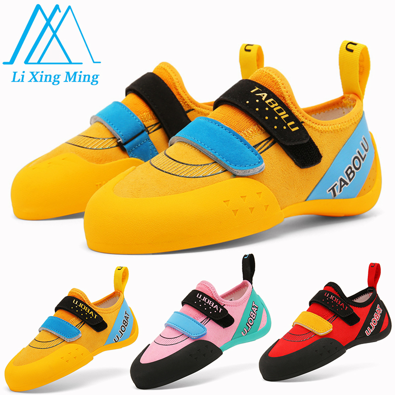 Climbing Shoe Beginner - أحذية تسلق الصخور للأولاد والبنات للاستخدام