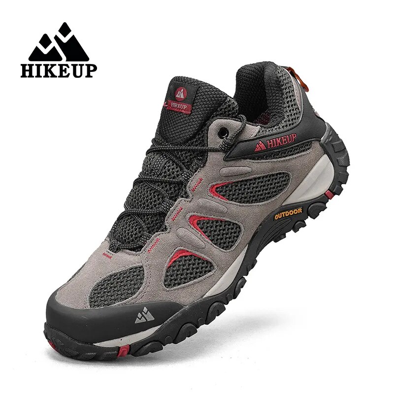 Climbing Shoe Beginner - HIKEUP حذاء رجالي تنفس Splashproof المشي