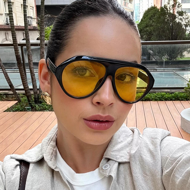 نظارات شمسية كبيرة الحجم بتصمي - مراجعة Outdoor Sport Glasses وسعره