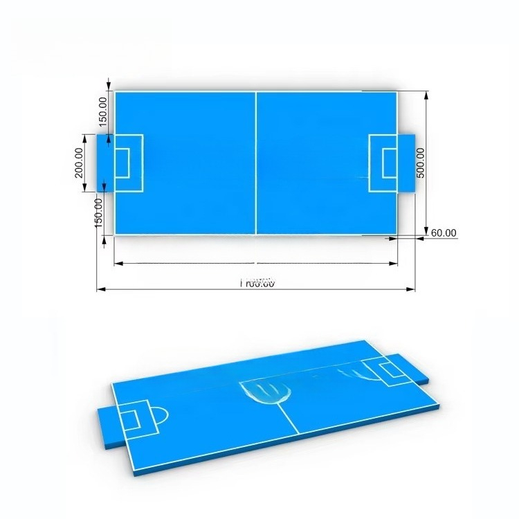ملعب قابل للنفخ محمول للاستخدا - مراجعة Outdoor Sport Court Flooring وسعره