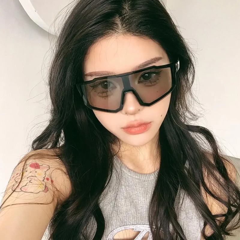 نظارات شمسية مربعة للدراجات ال - مراجعة Outdoor Sport Glasses وسعره
