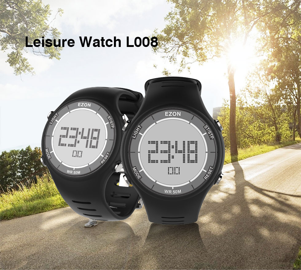 EZON موضة جديدة للمرأة ساعة ري - مراجعة Outdoor Sport Lights وسعره