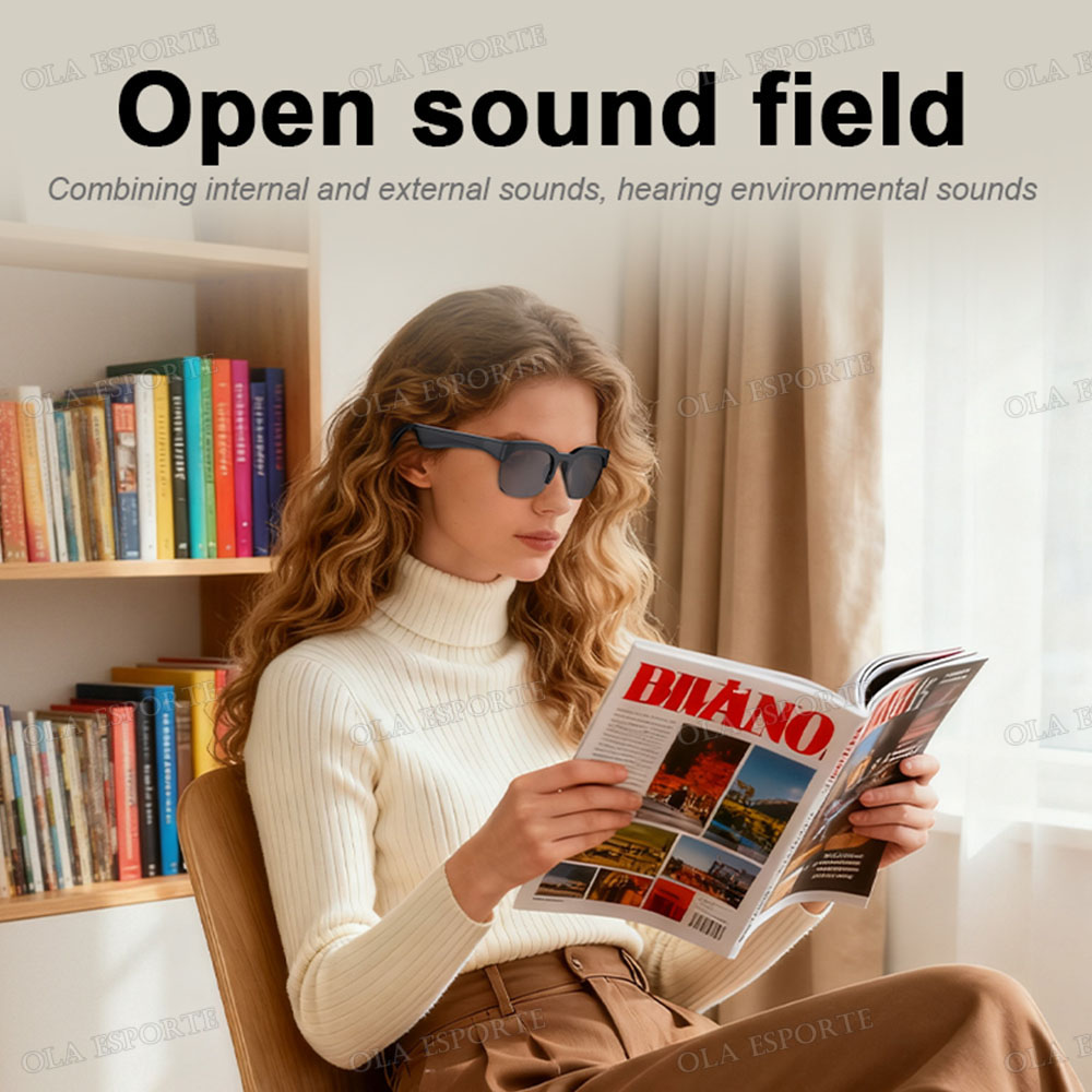 نظارات شمسية ذكية بتقنية البلو - مراجعة Outdoor Sport Glasses وسعره