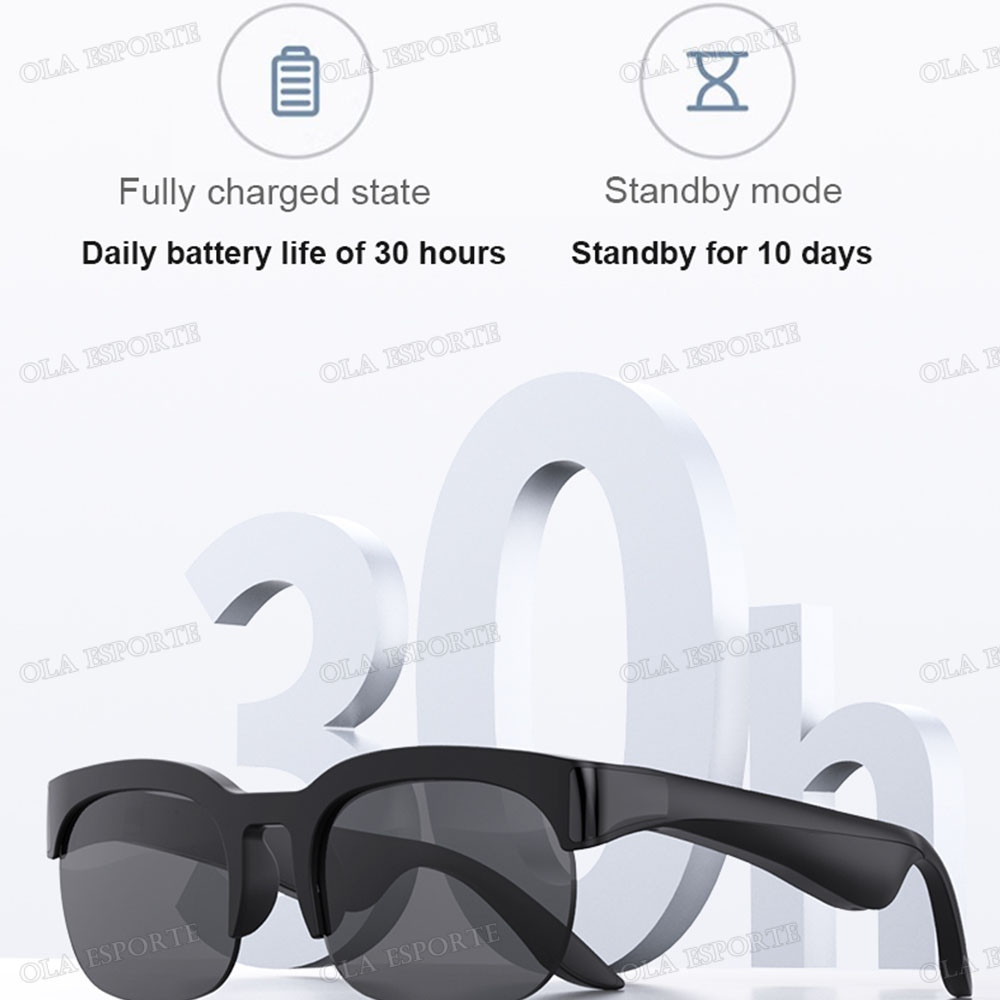 نظارات شمسية ذكية بتقنية البلو - مراجعة Outdoor Sport Glasses وسعره