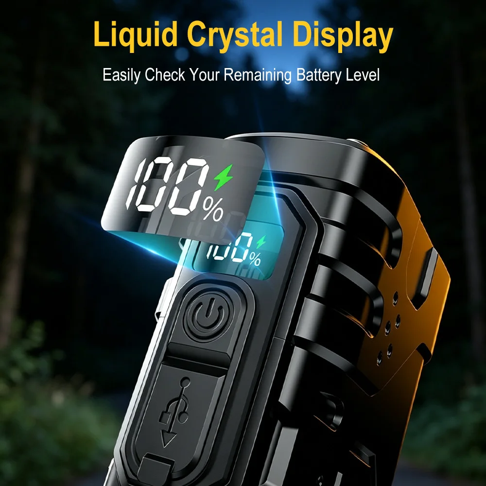 مصباح يدوي BORUIiT يعمل بالطاق - مراجعة Outdoor Sport Lights وسعره