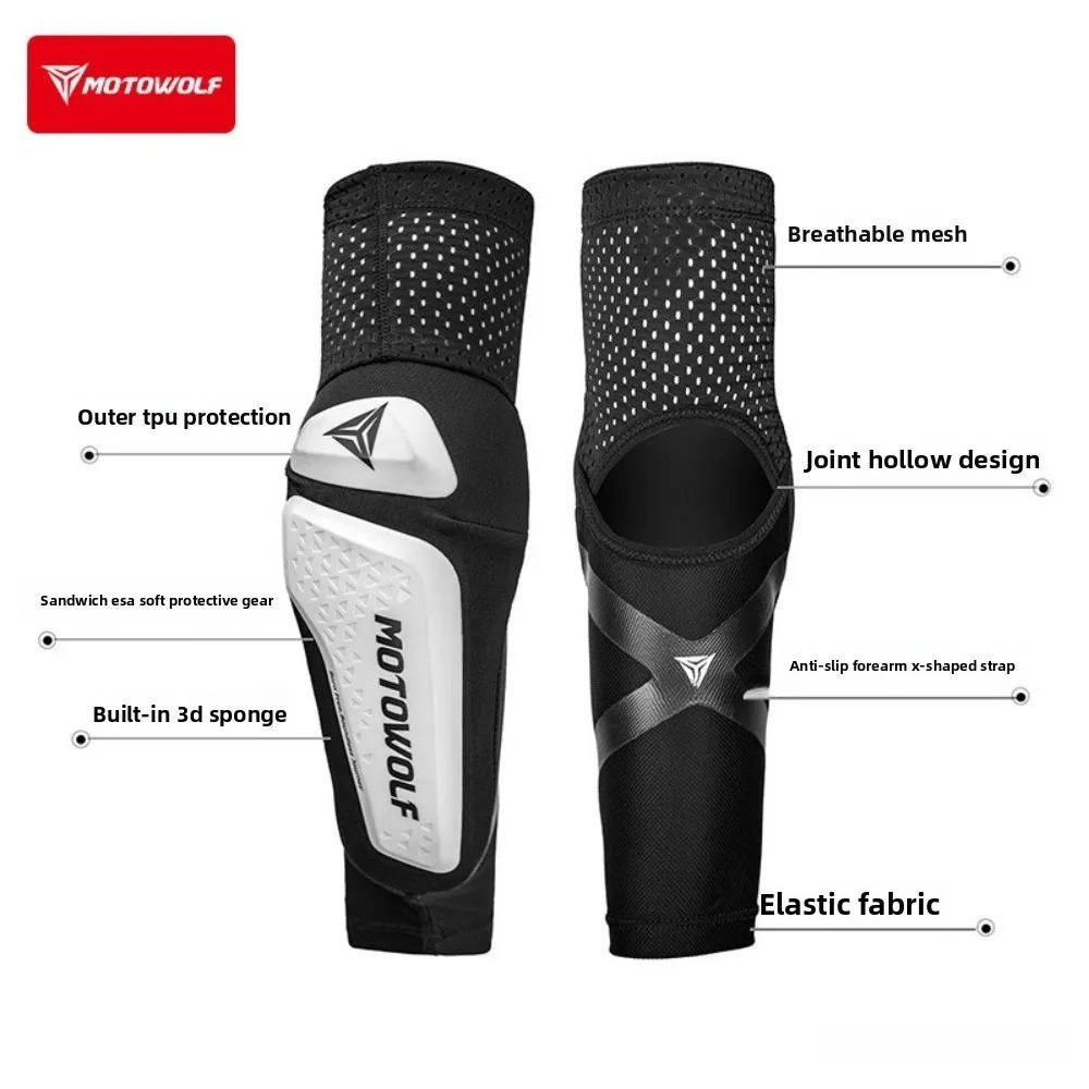 واقيات الكوع للدراجات النارية، - مراجعة Mtb Elbow Pad وسعره